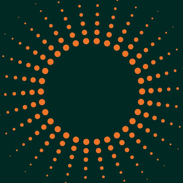 An orange radiating GoodLoop graphic on a dark teal background.